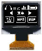 SSD1309 Thin Film Electroluminescent Display OLED Display Screen Customizable